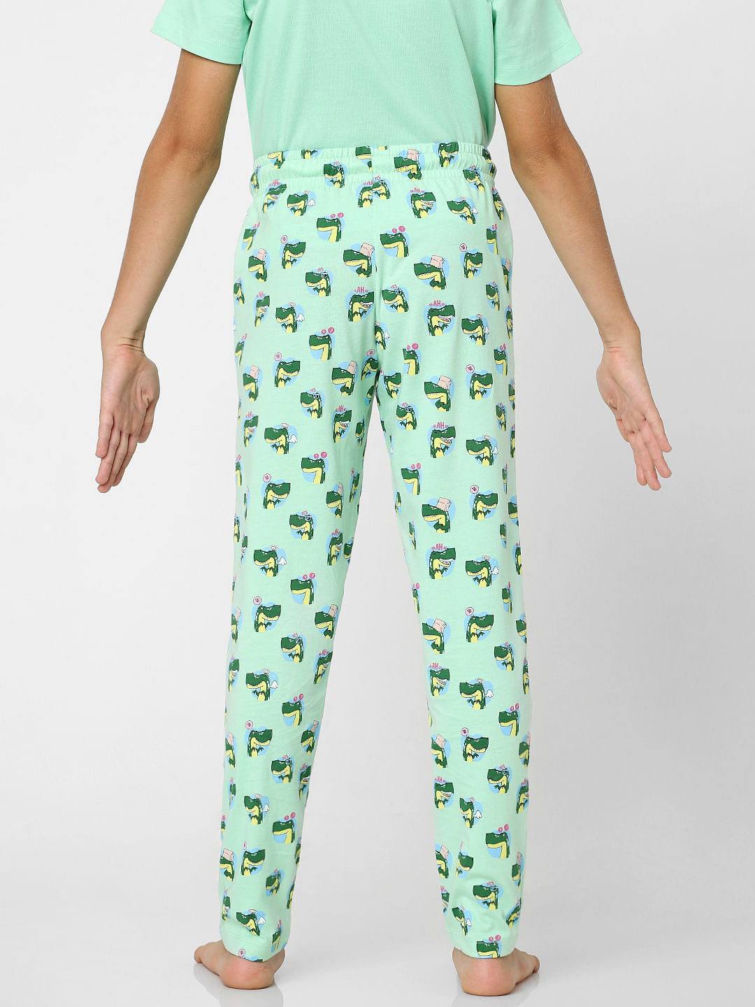 Boys Blue T-shirt & Pyjama Night-Suit Set