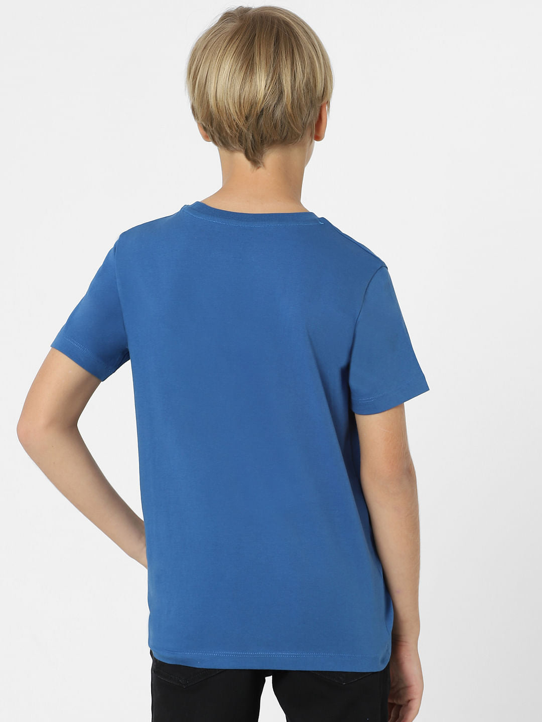 BOYS Blue Graphic Print T-shirt