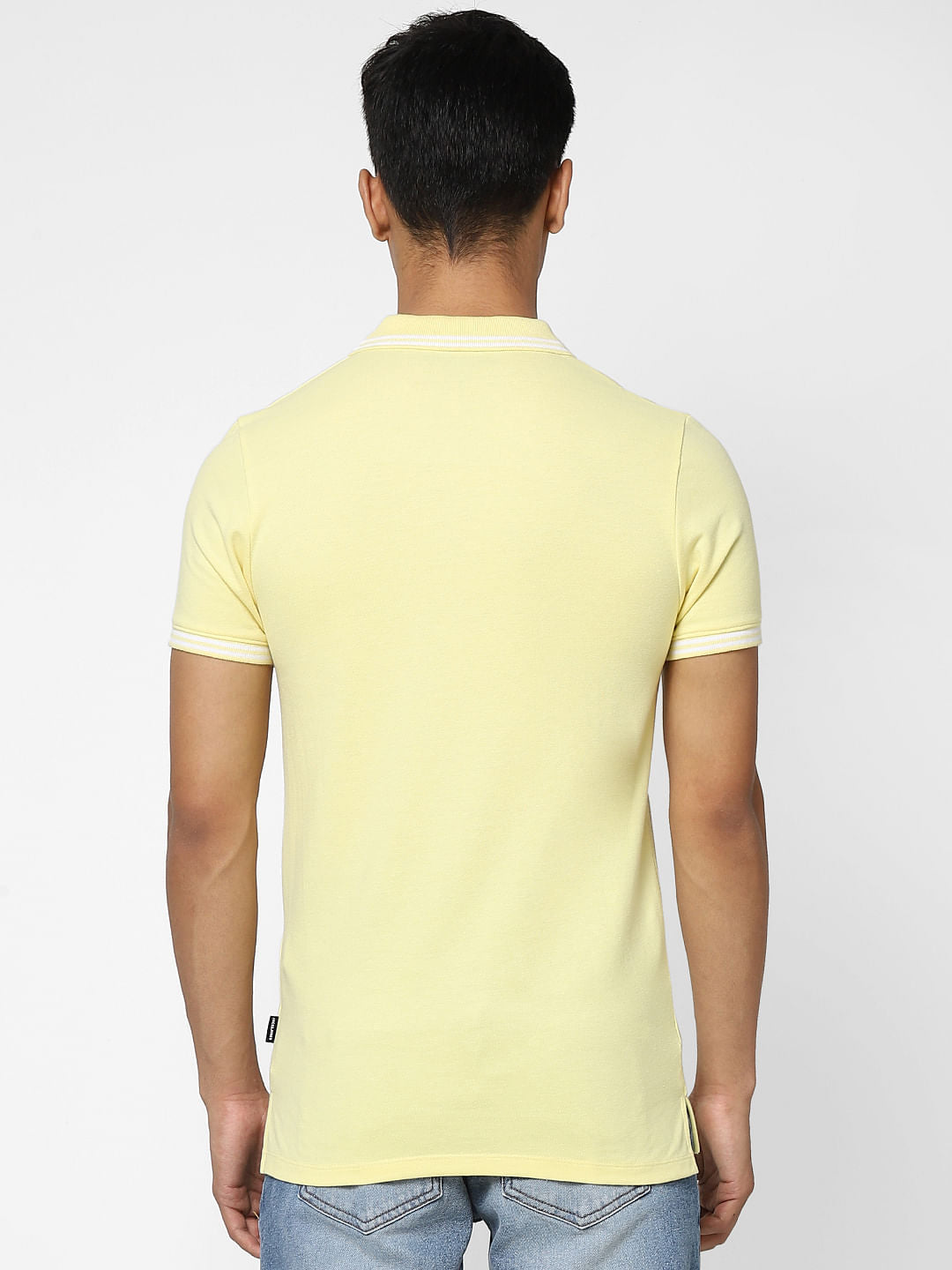Light Yellow Polo T-shirt