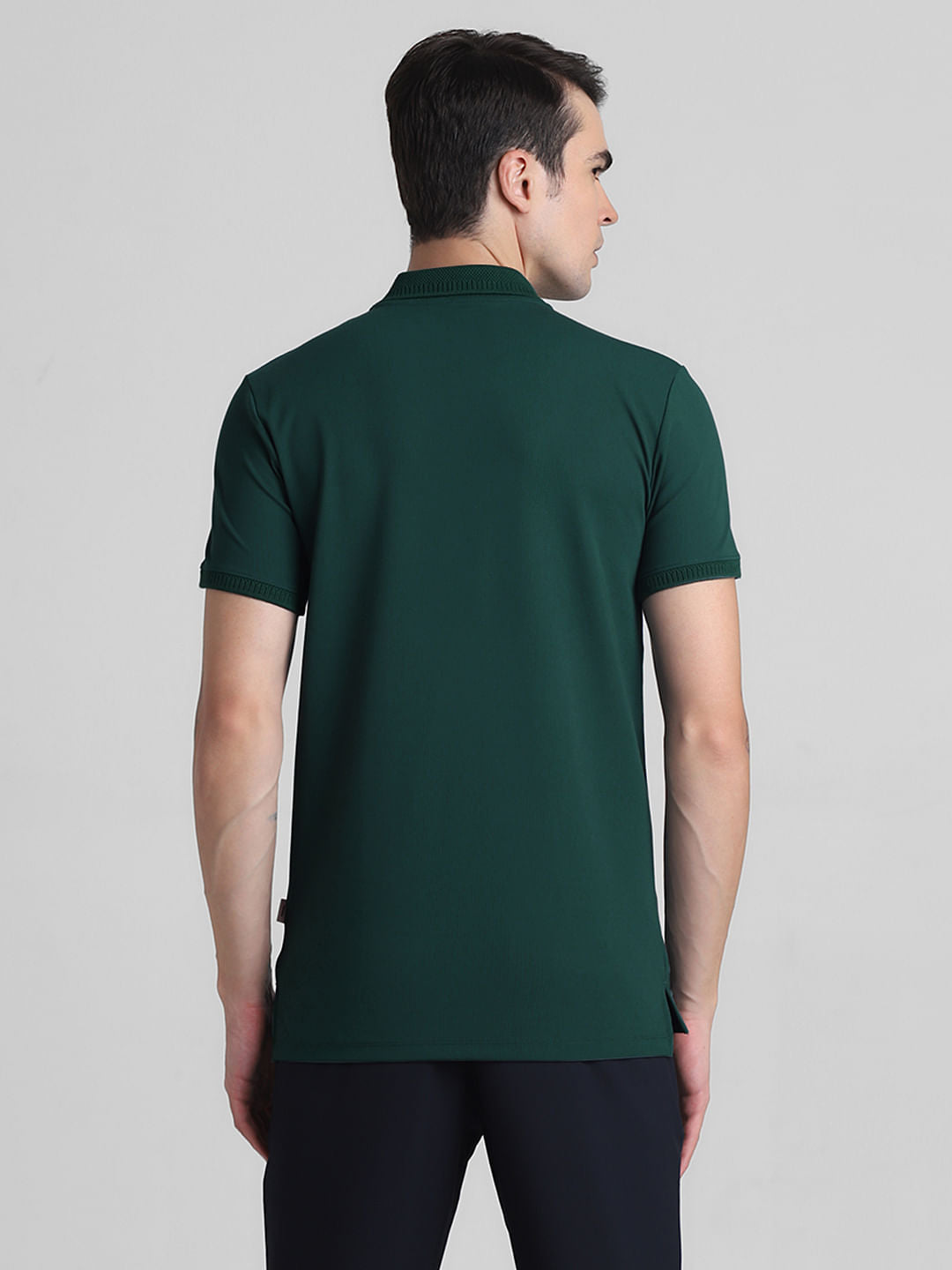 Dark Green Polo T-shirt