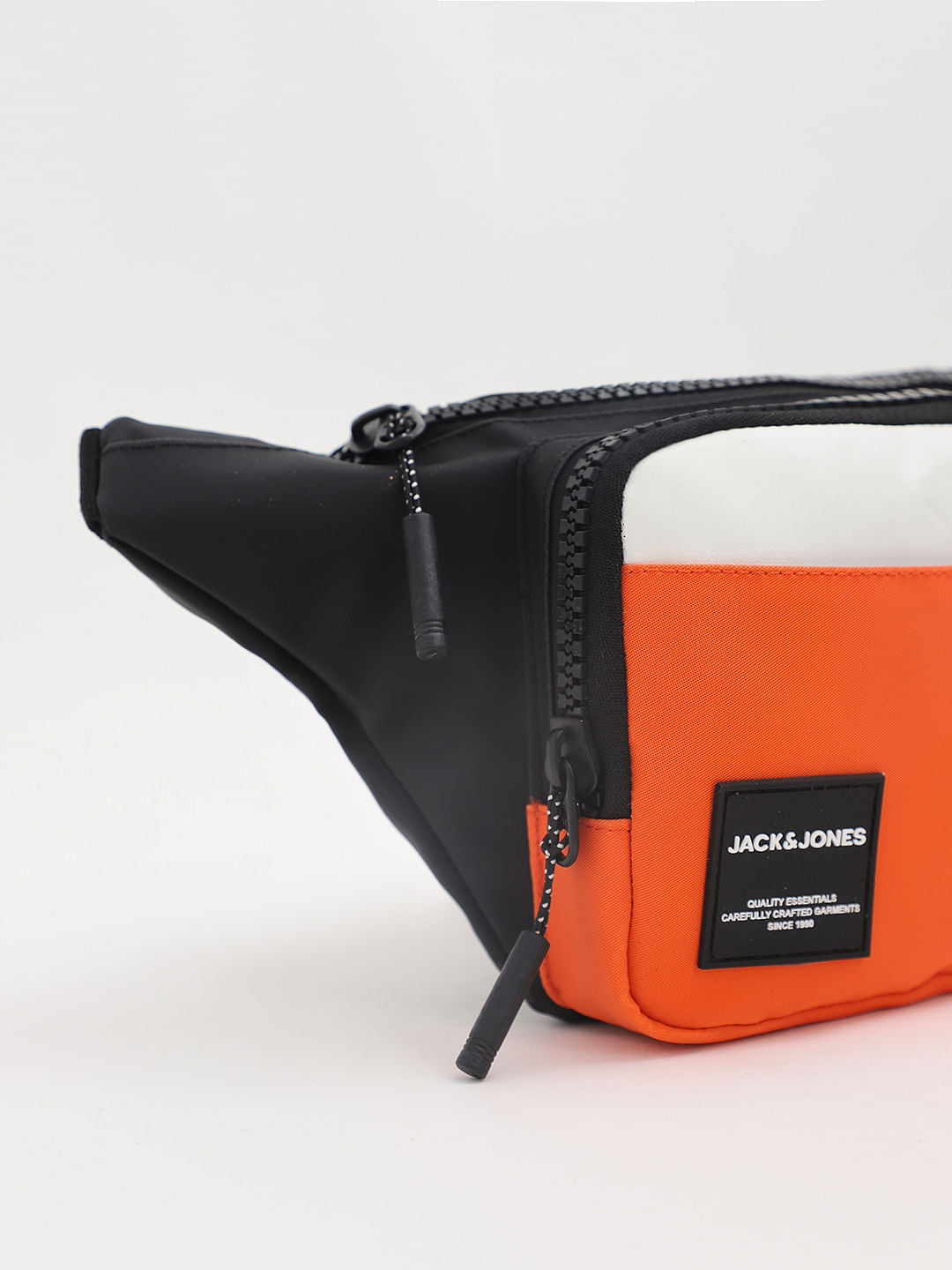 Black Colourblocked Chestpack