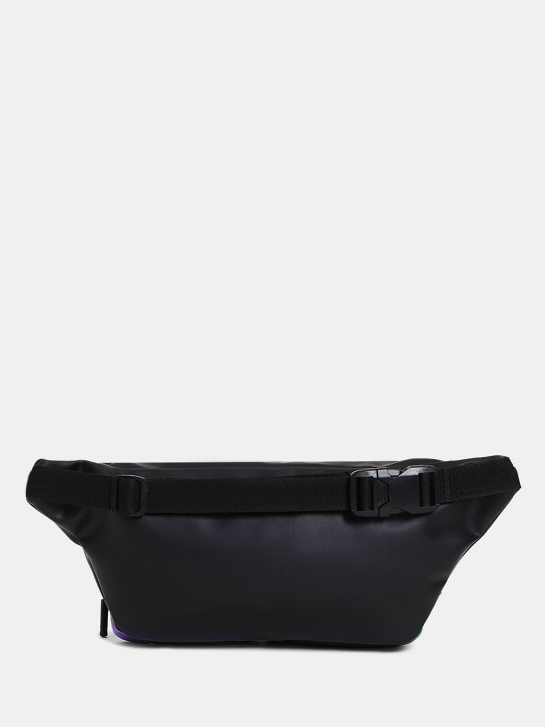 Black Colourblocked Chestpack