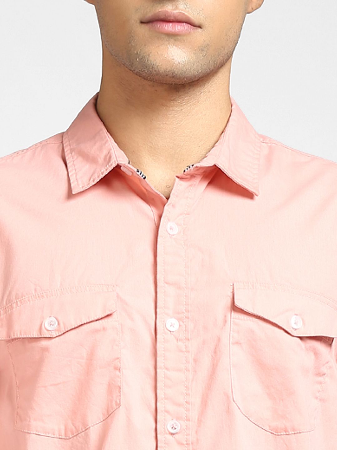 Pink Full Sleeves Shirt