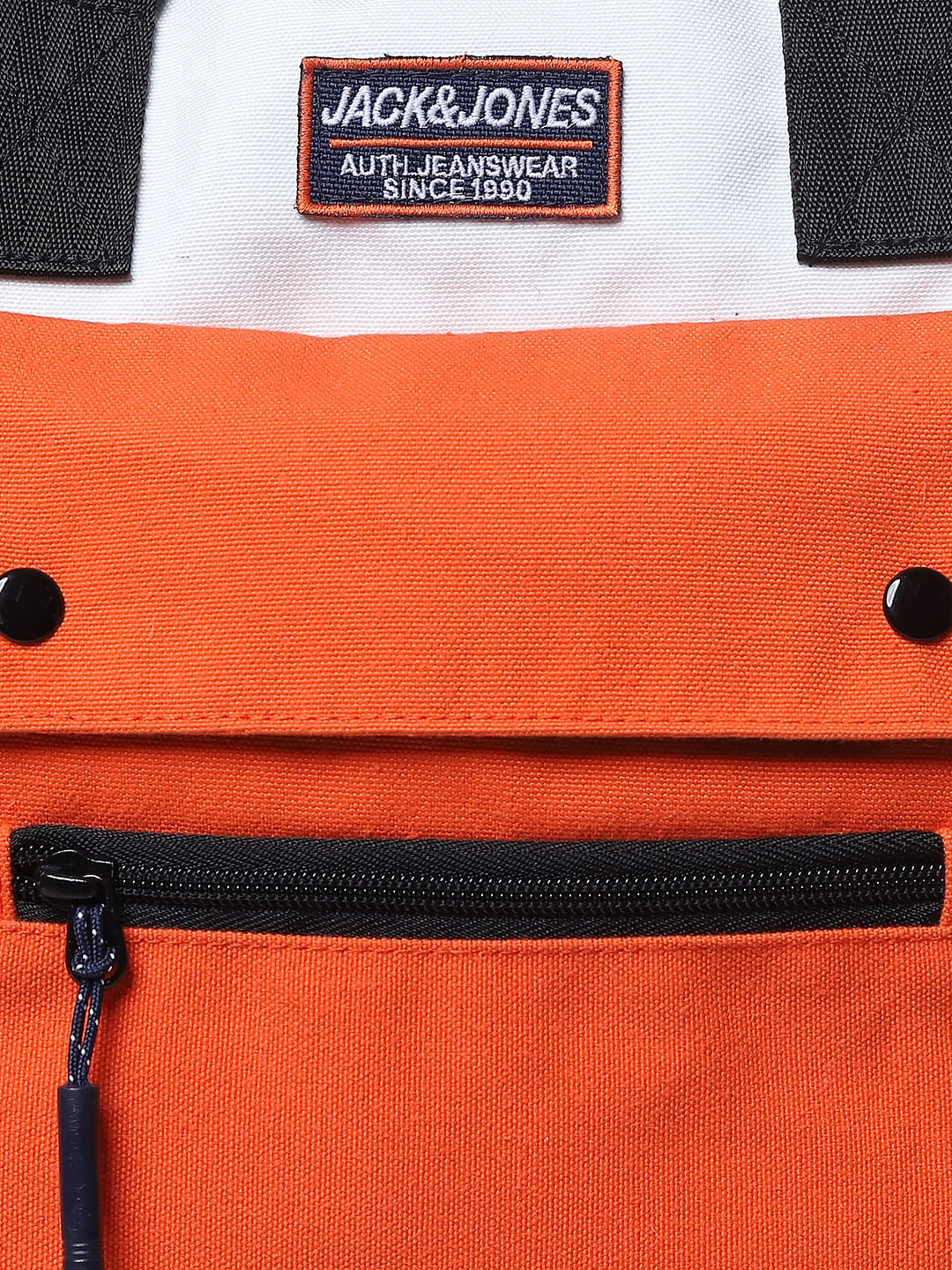 Blue Colourblocked Backpack