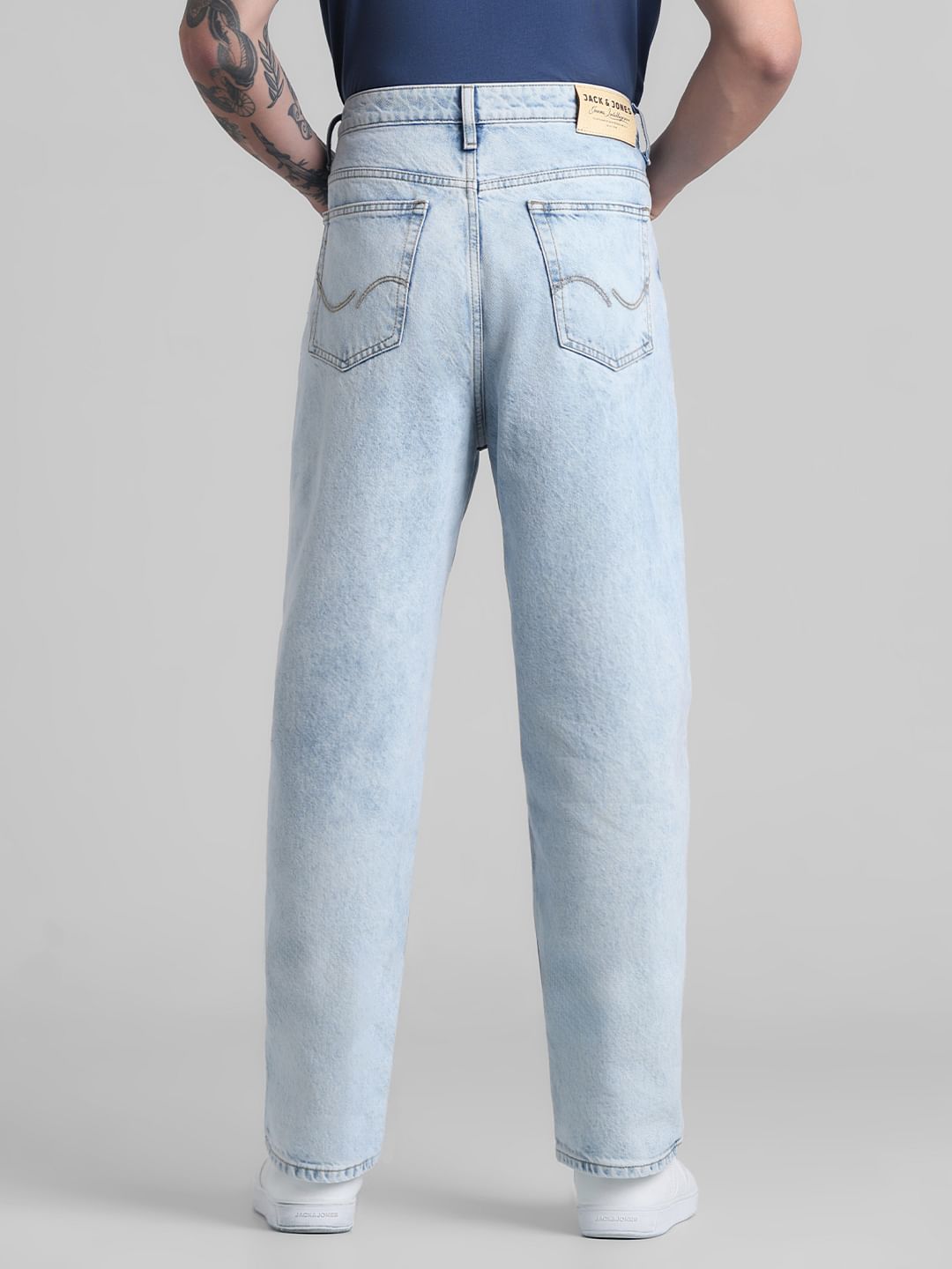 Light Blue High Rise Dario Loose Fit Jeans
