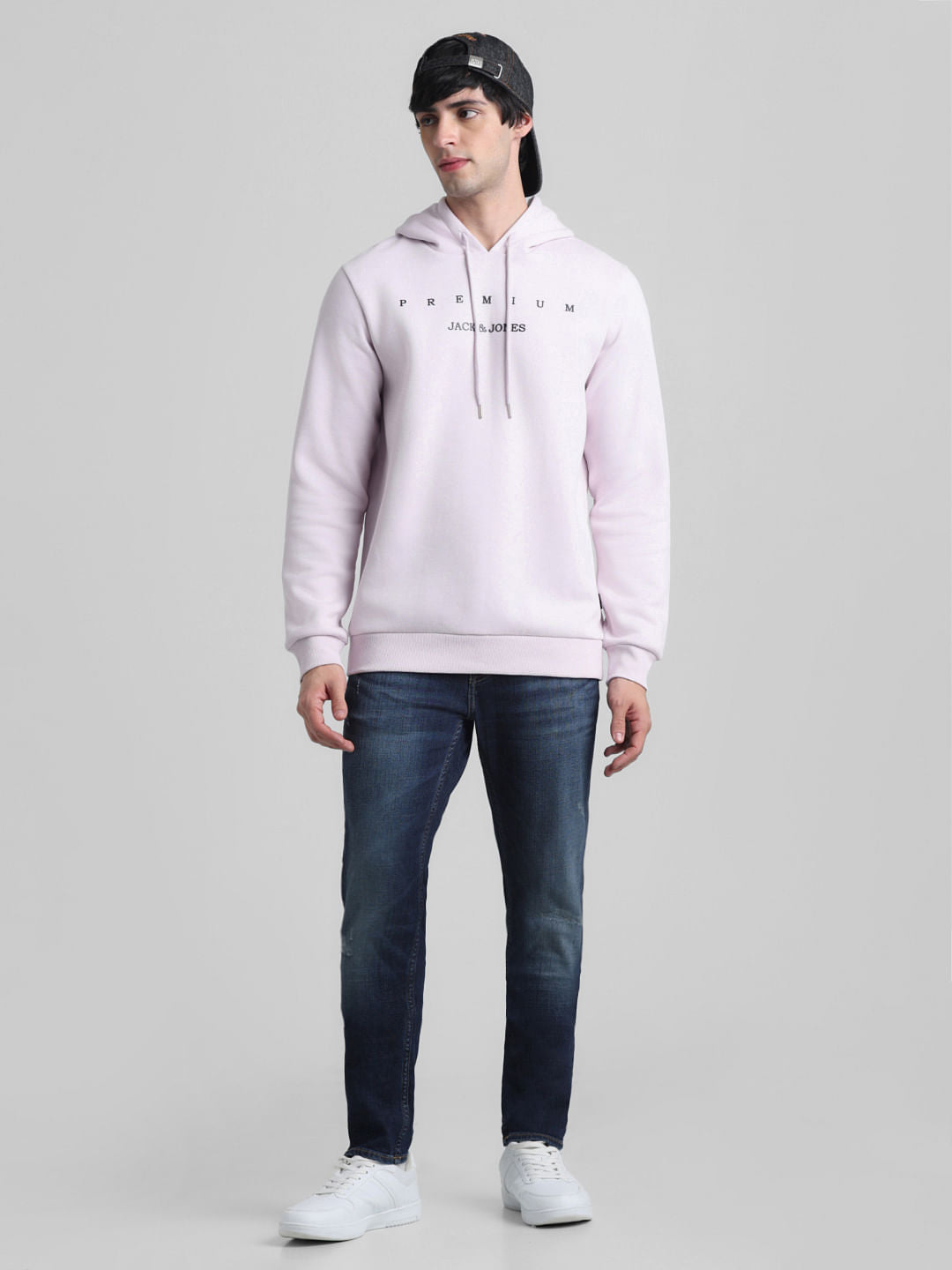 Blue Low Rise Distressed Liam Skinny Jeans