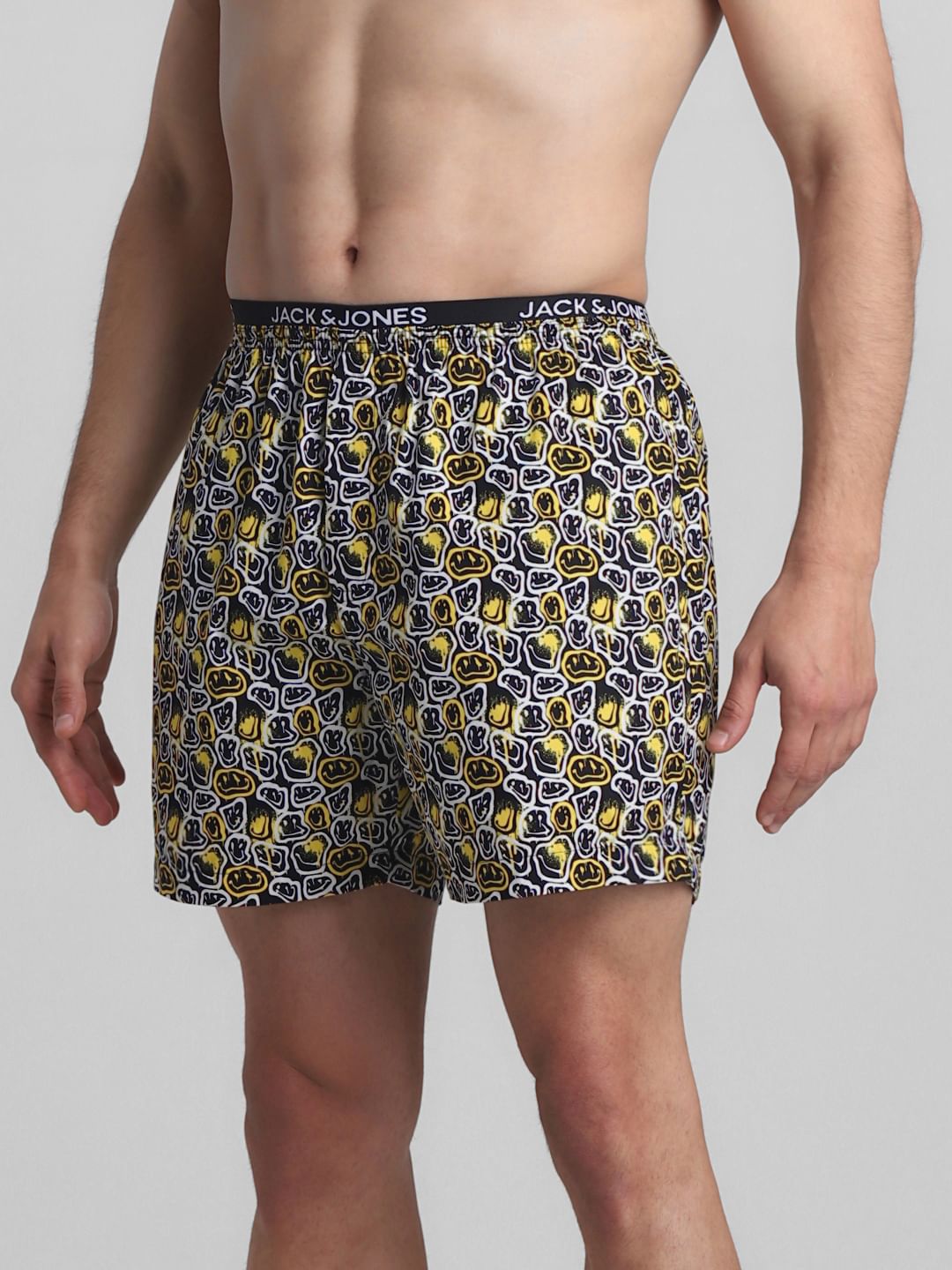 Black Printed Boxers