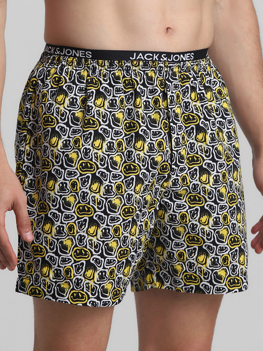 Black Printed Boxers