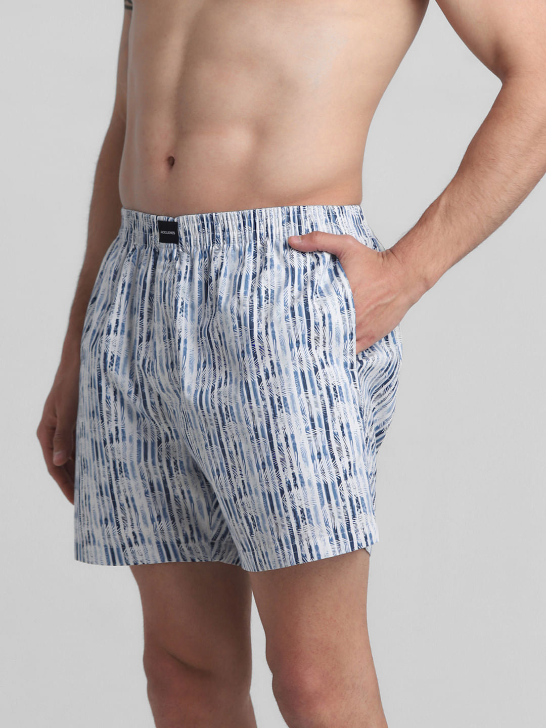 Blue All Over Print Boxers