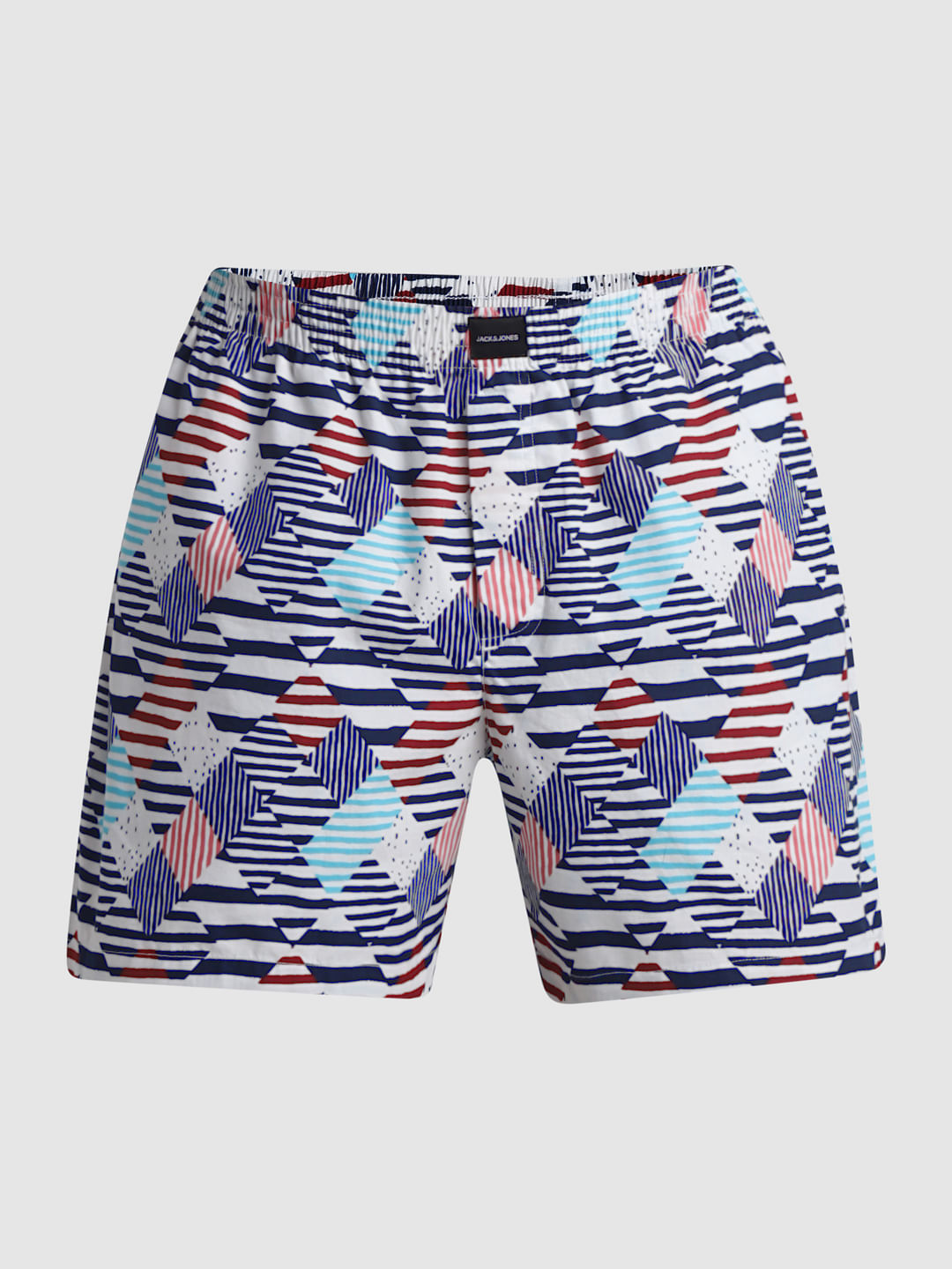 White Striped Boxers