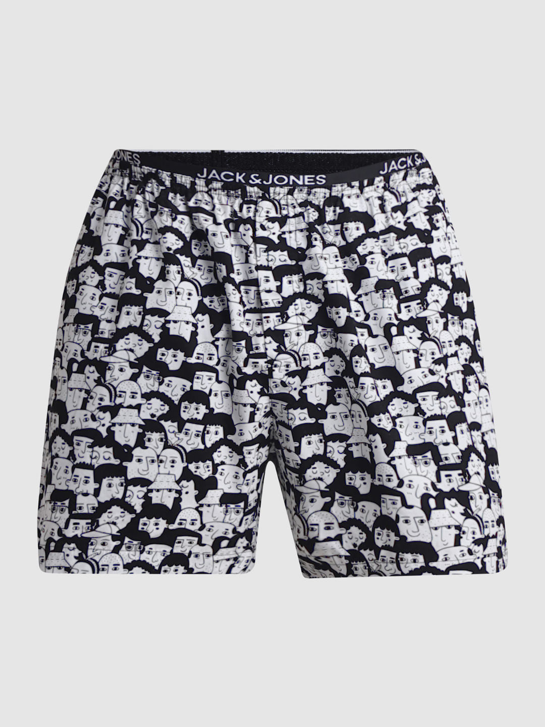 Black & White Printed Boxers