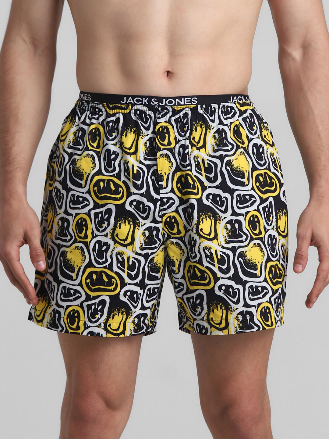Black Printed Boxers