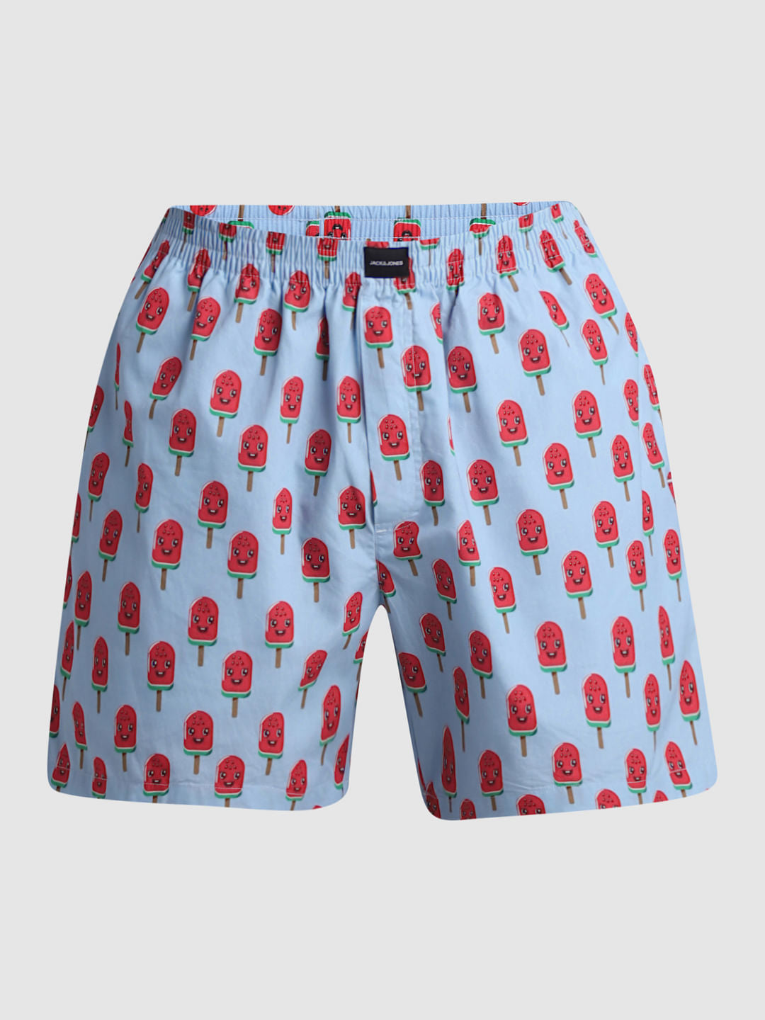 Blue Candy Print Boxers