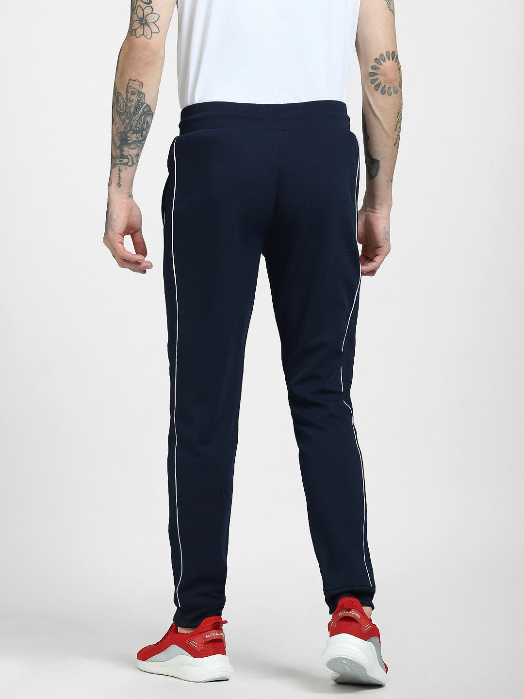Blue Twill Sweatpants