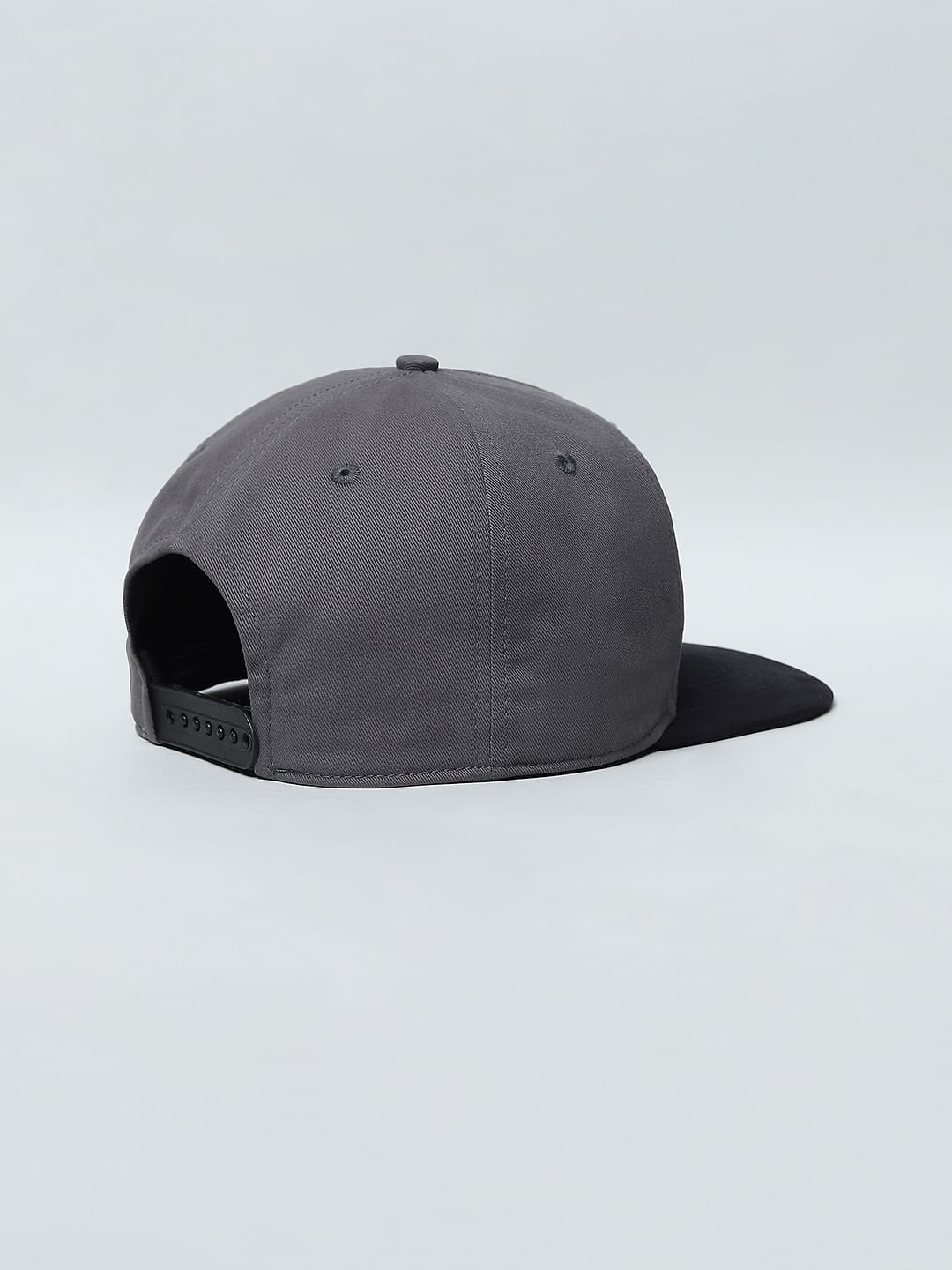 Grey Snapback Cap