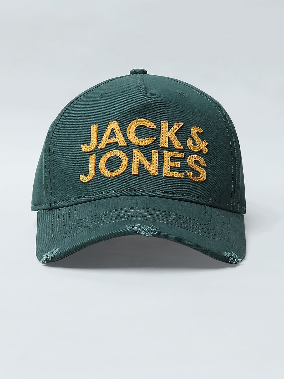 Green Distressed Baseball Cap