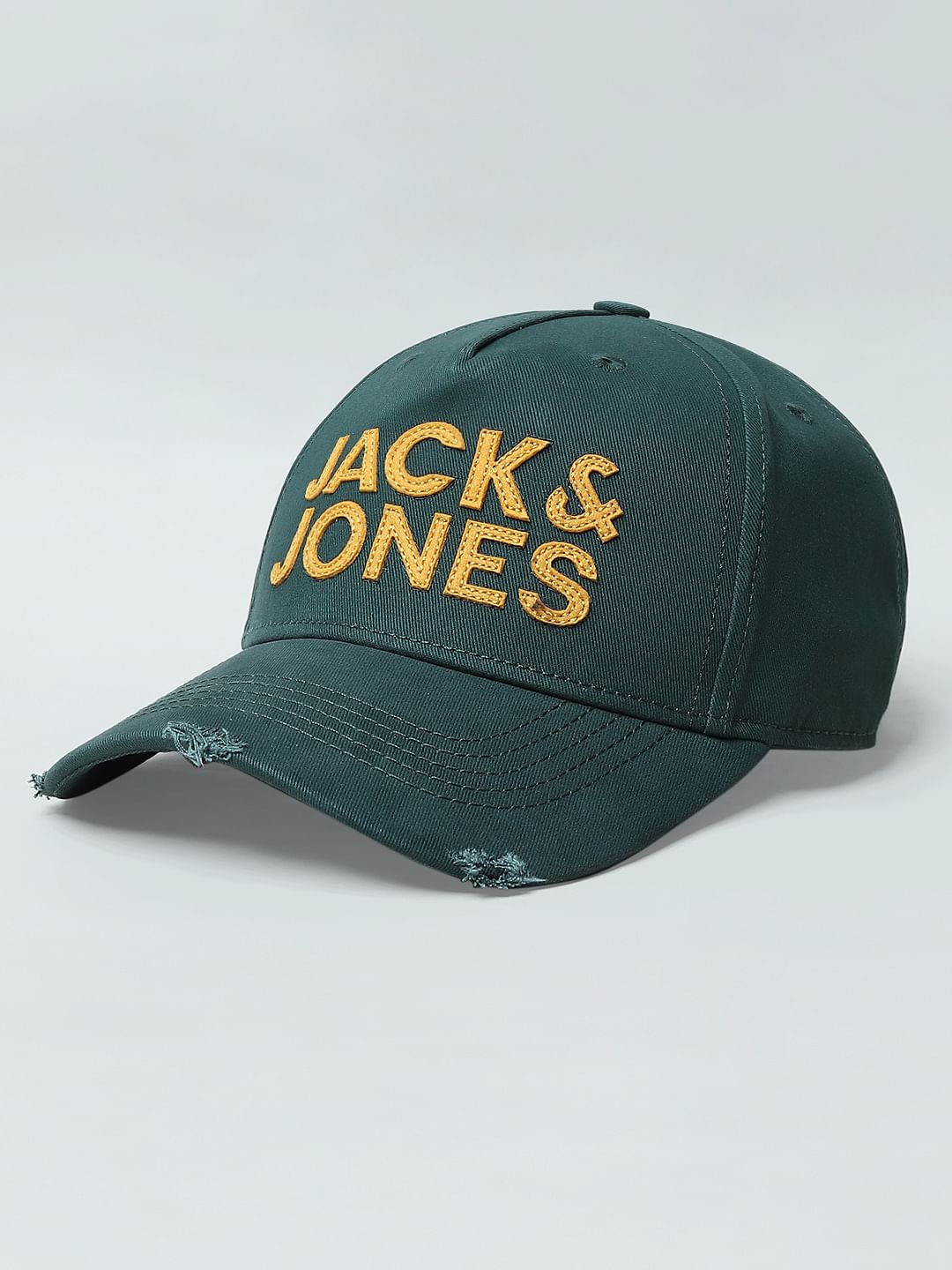 Green Distressed Baseball Cap