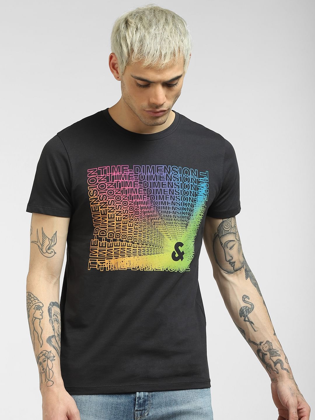 Black Graphic T-shirt