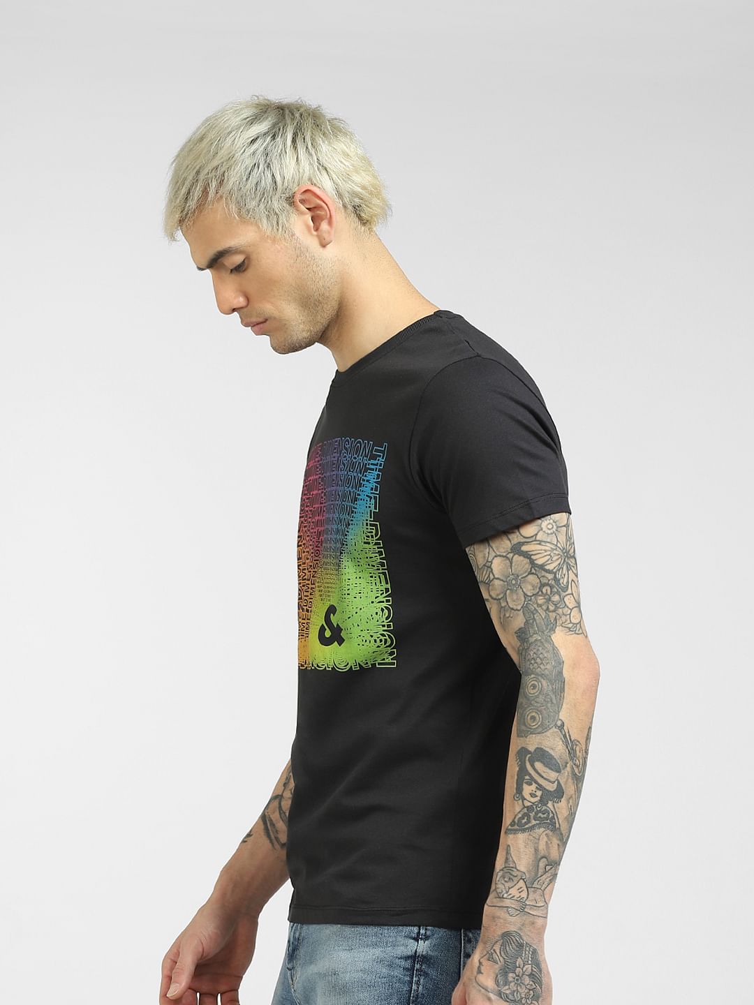 Black Graphic T-shirt