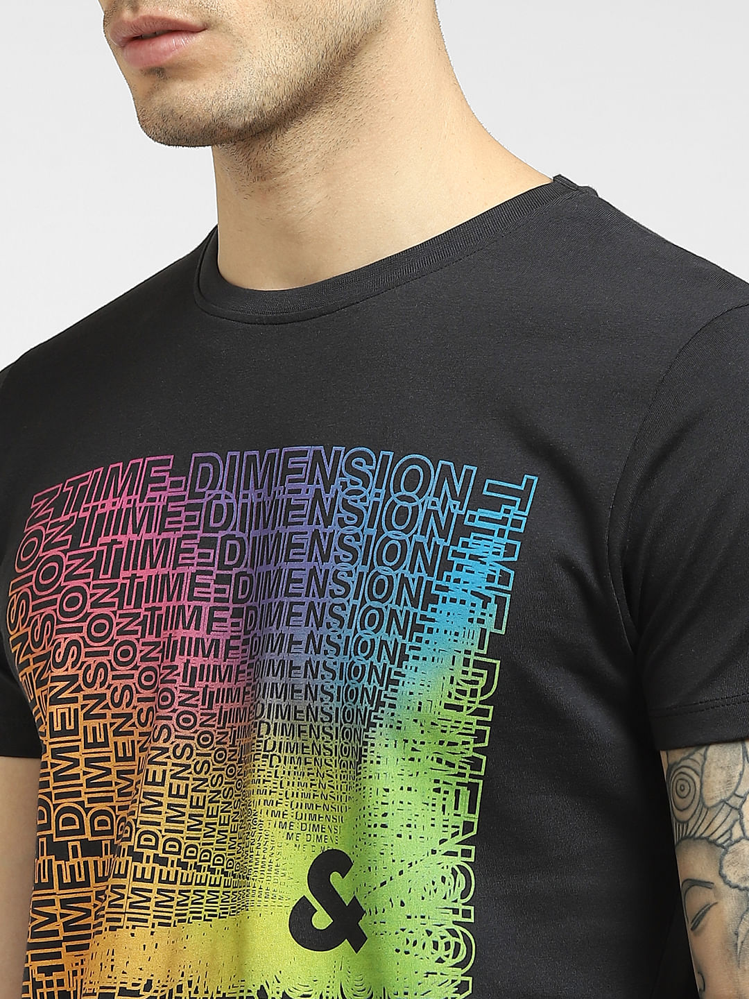 Black Graphic T-shirt