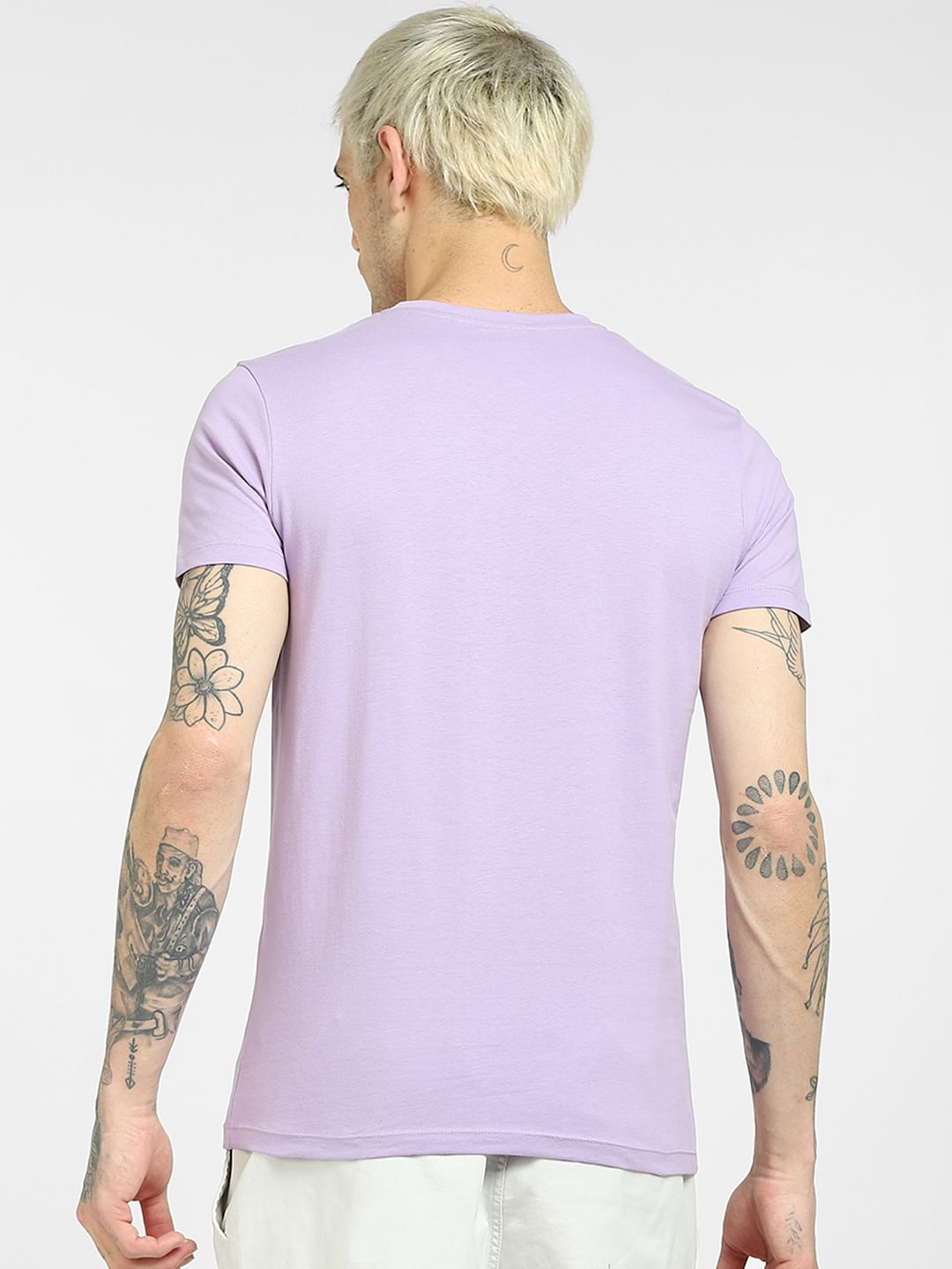 Purple Graphic T-shirt