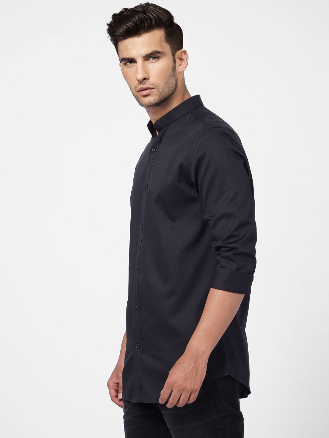 Black Full Sleeves Shirt