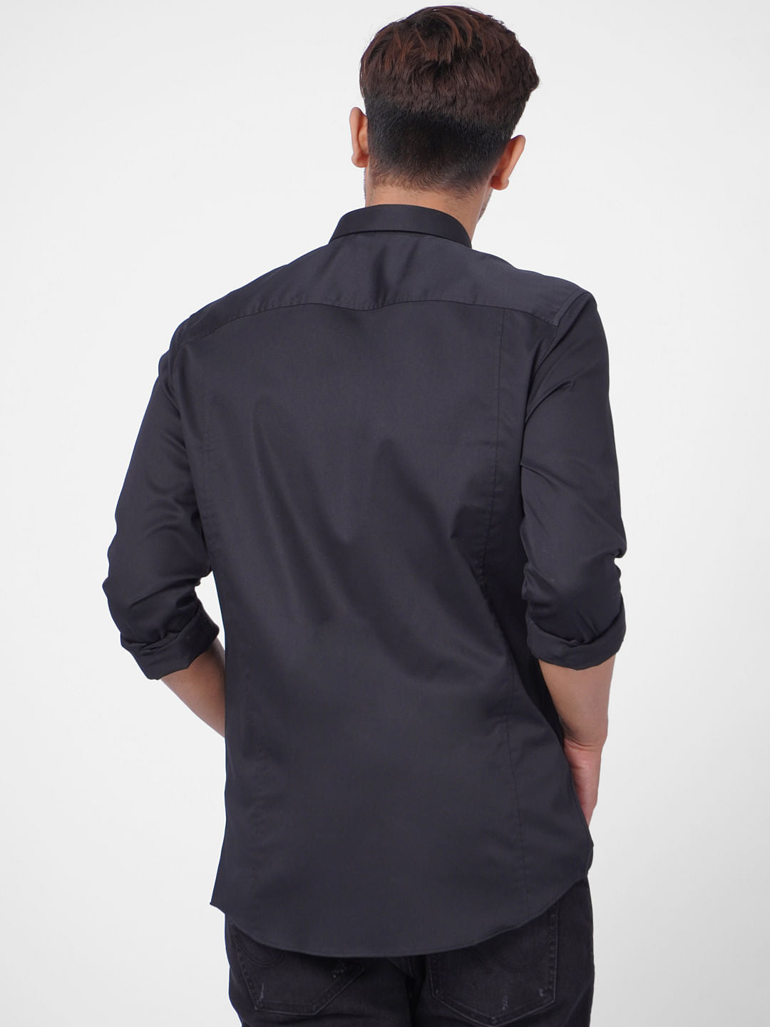 Black Full Sleeves Shirt