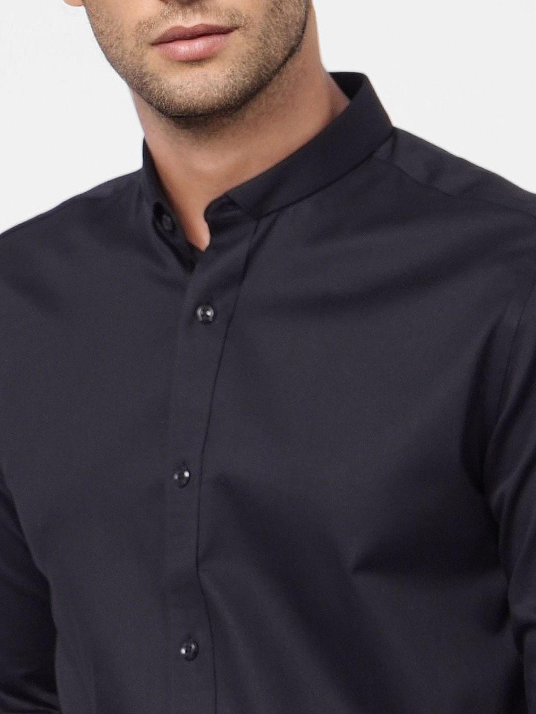 Black Full Sleeves Shirt
