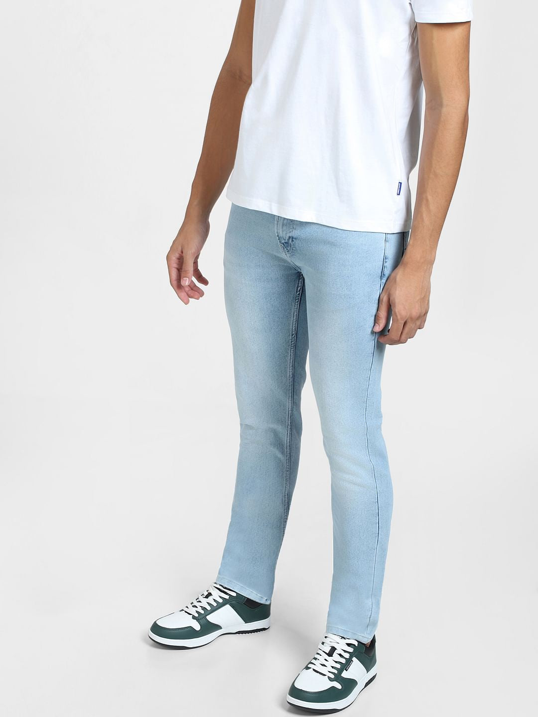 Light Blue Low Rise Ben Skinny Fit Jeans