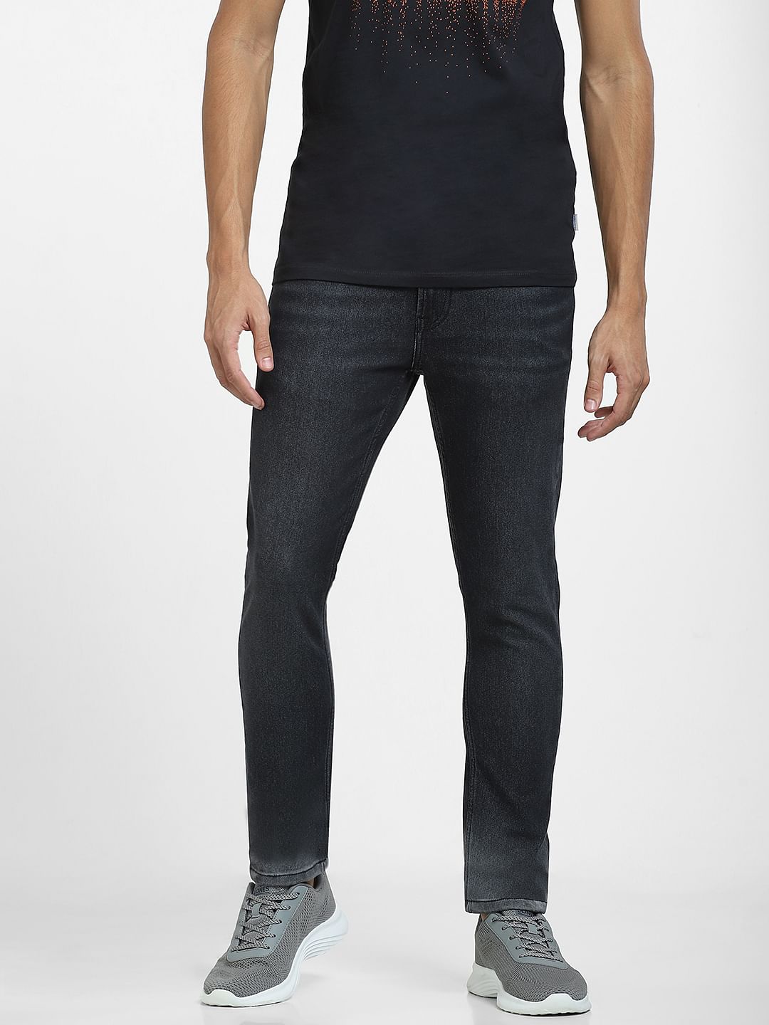 Black Low Rise Liam Skinny Jeans