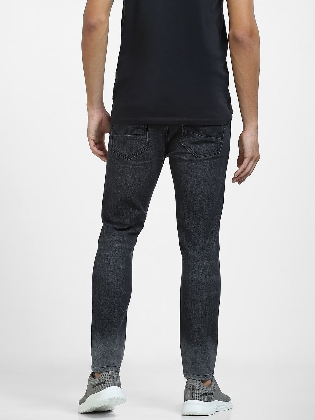Black Low Rise Liam Skinny Jeans