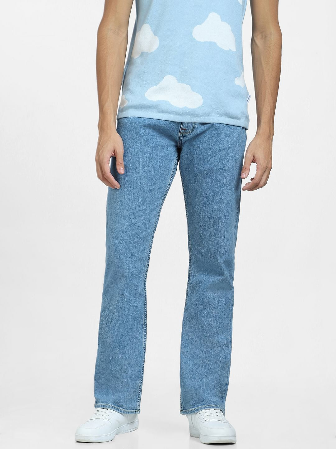 Light Blue High Rise Ray Bootcut Jeans