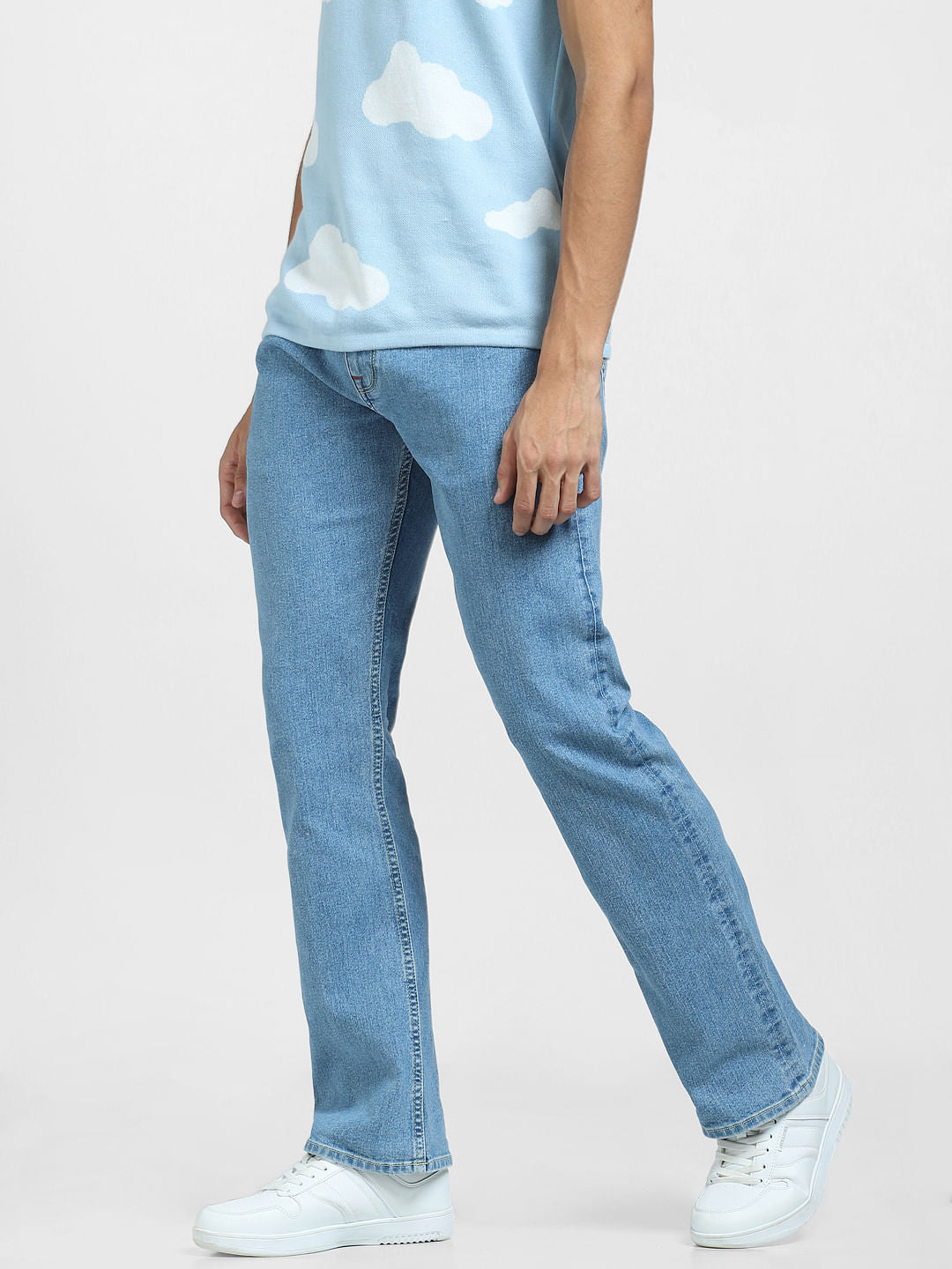 Light Blue High Rise Ray Bootcut Jeans