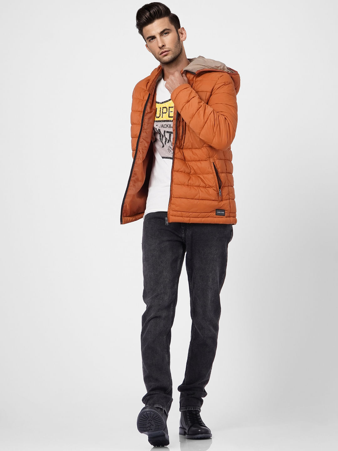 Grey Low Rise Ben Washed Skinny Fit Jeans