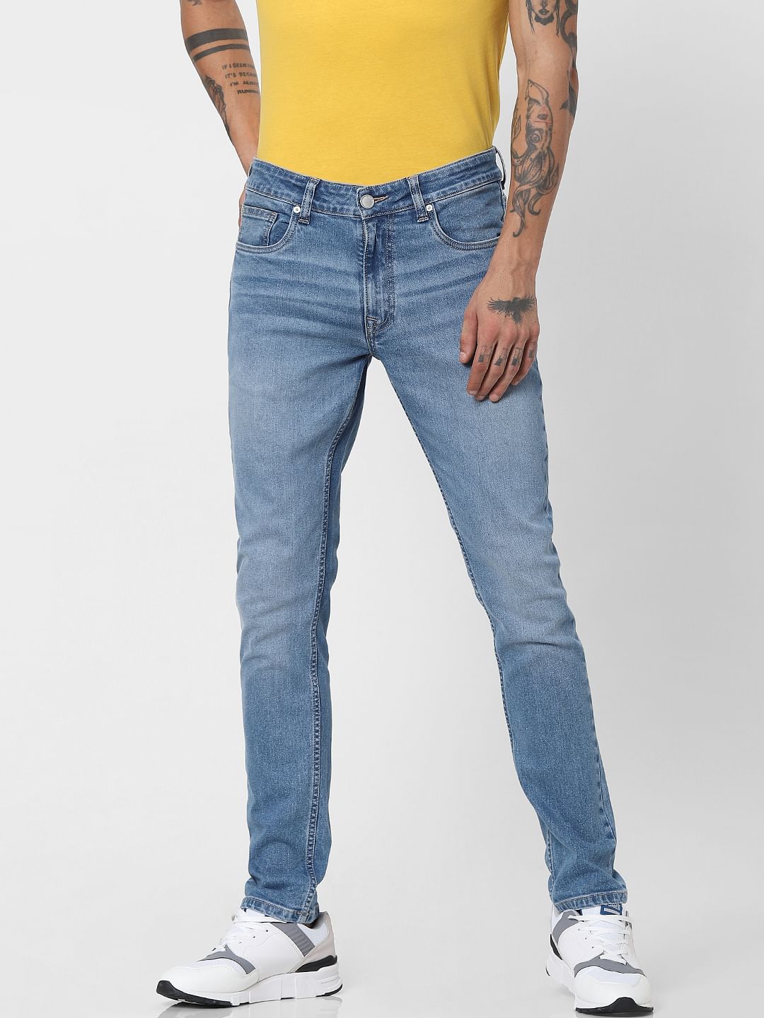 Light Blue Low Rise Ben Skinny Jeans