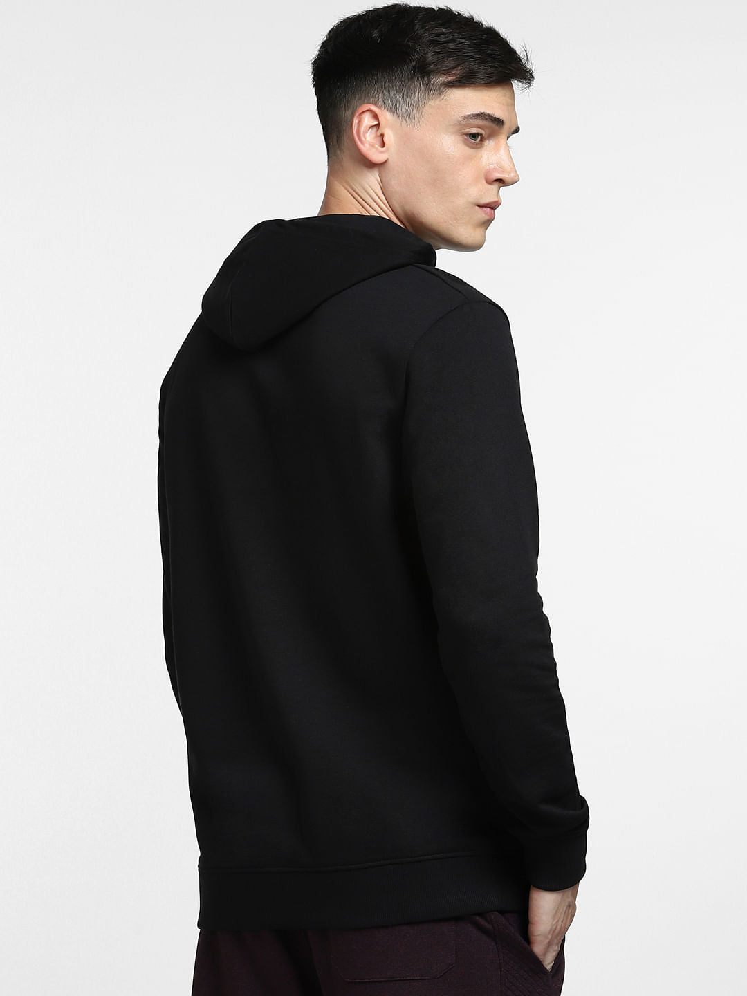 Black Hooded Sweatshirt