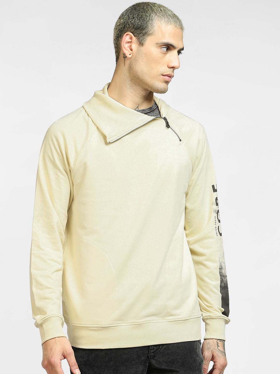 Beige Sweatshirt