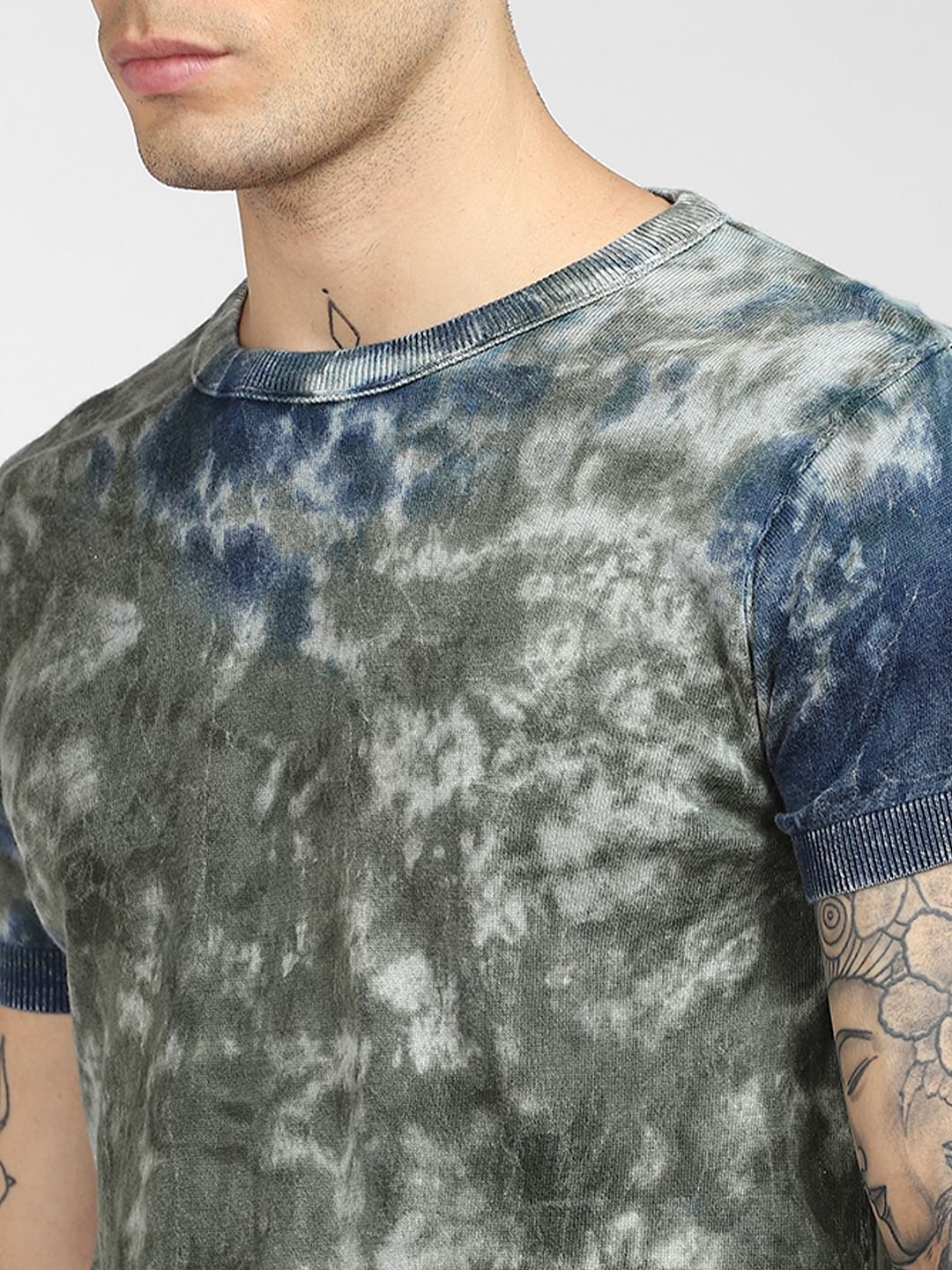 Green Tie-Dye T-shirt