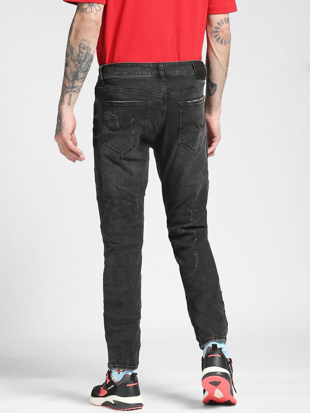 Black Low Rise Ben Skinny Jeans