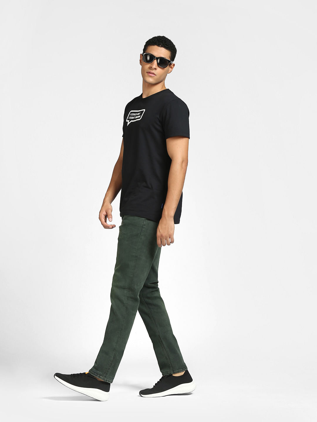 Green Low Rise Ben Skinny Jeans