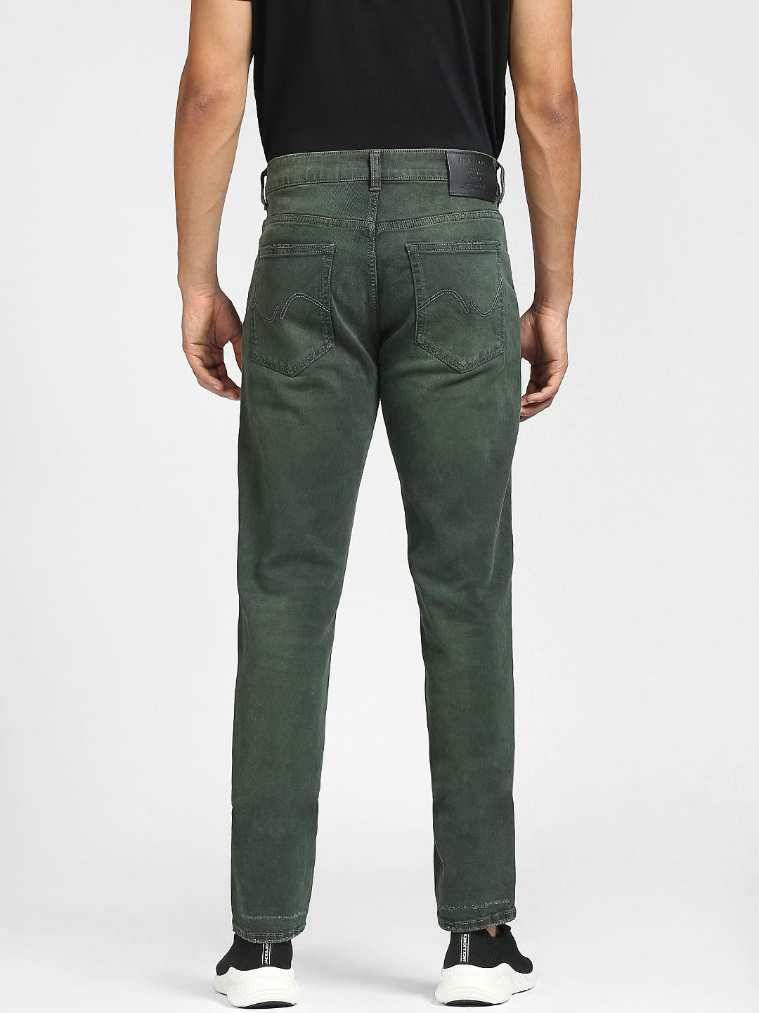 Green Low Rise Ben Skinny Jeans