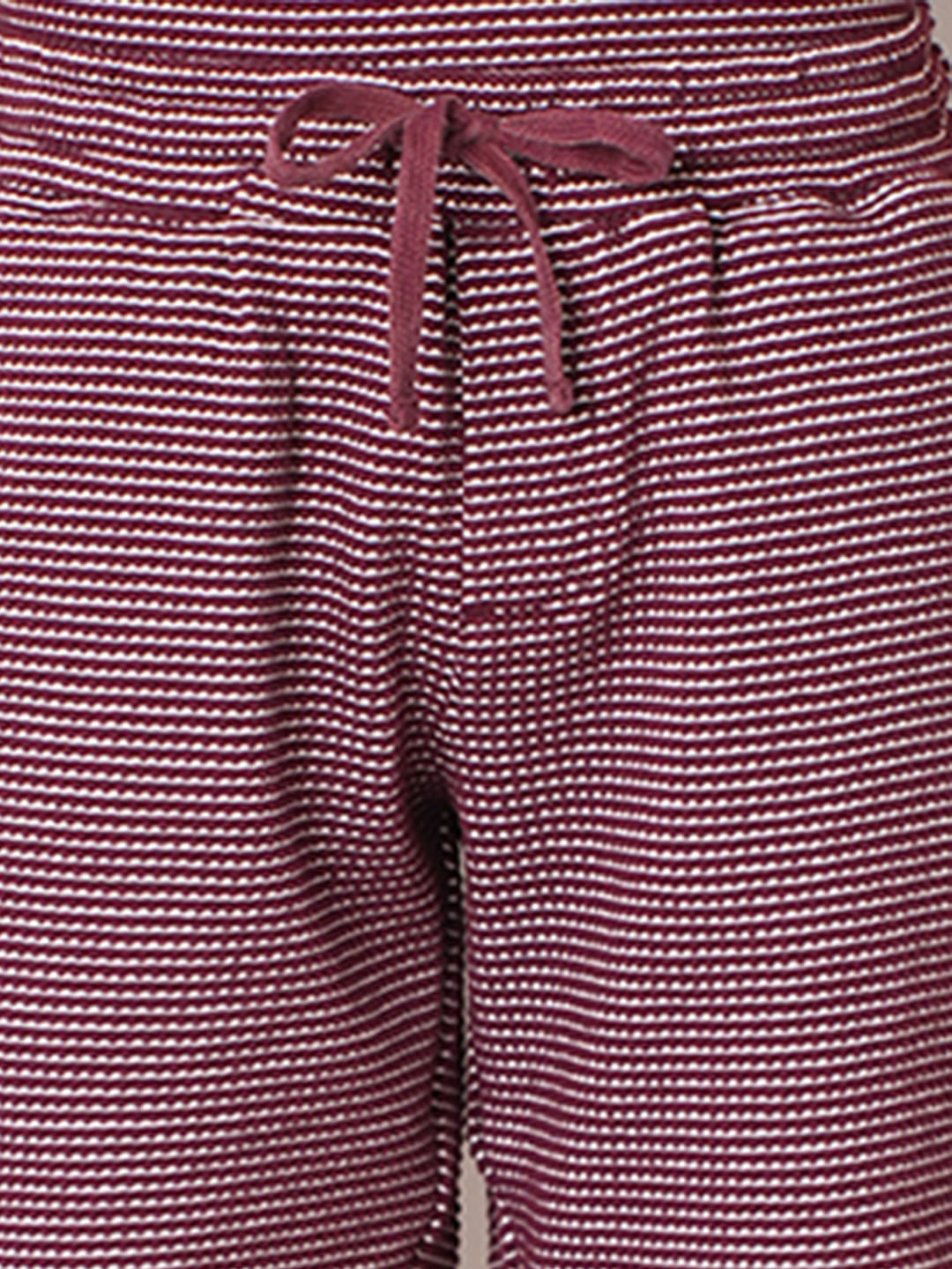 Boys Red Co-ord Set Shorts