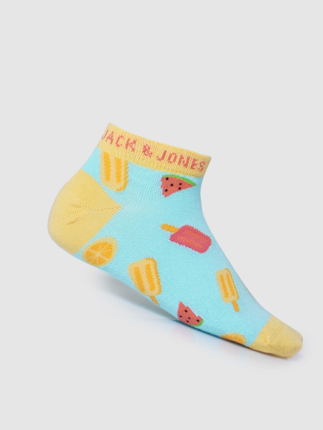 Boys Ankle Length Printed Socks - Pack of 3