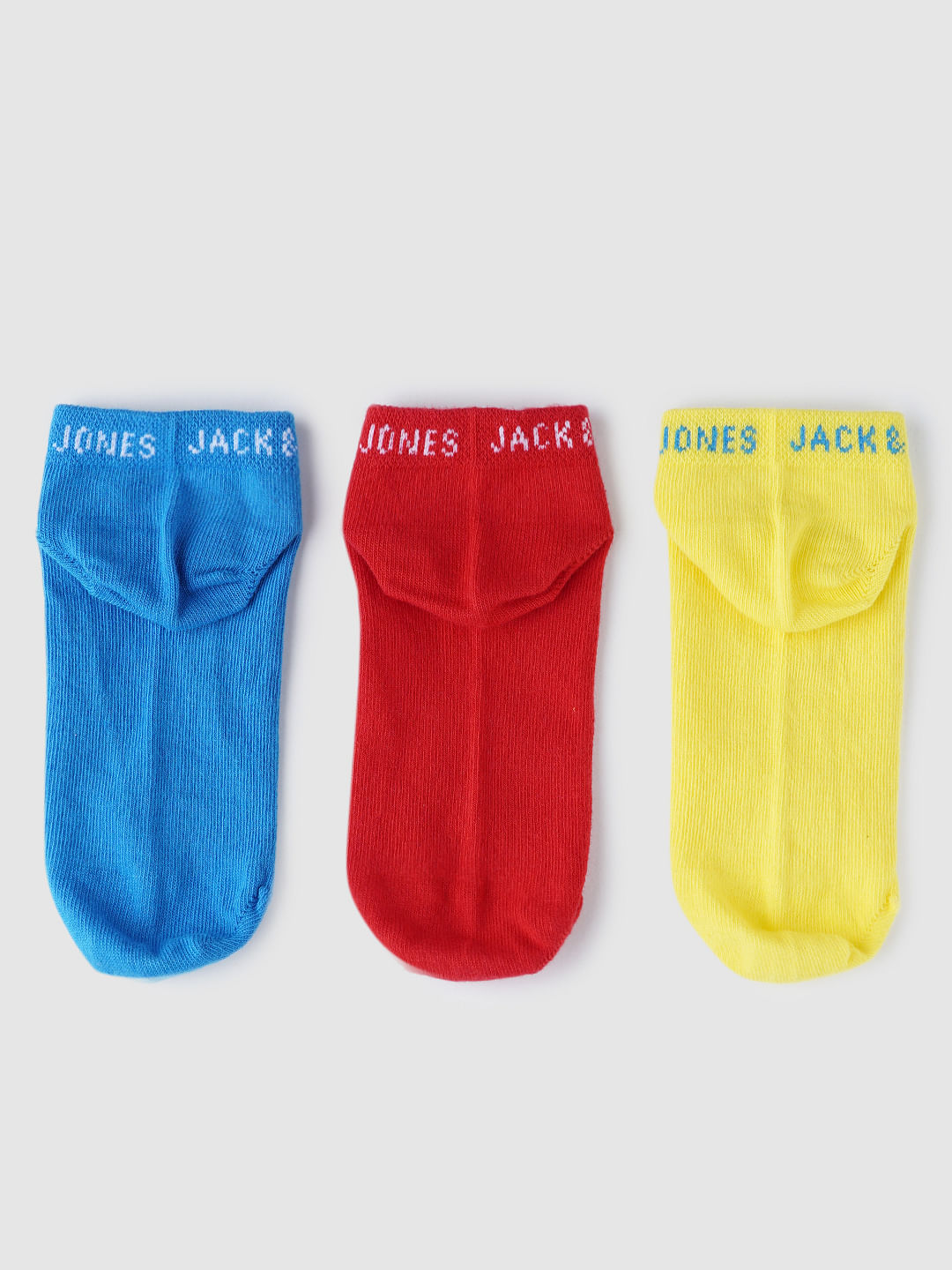 Boys Ankle Length Solid Socks - Pack of 3