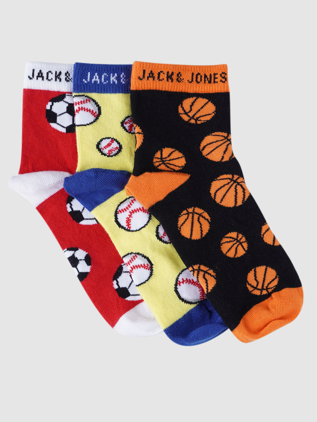 Boys Midi Length Socks - Pack of 3