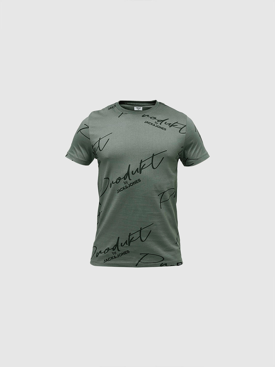 PRODUKT by JACK&JONES Dark Grey Logo Crew Neck T-shirt