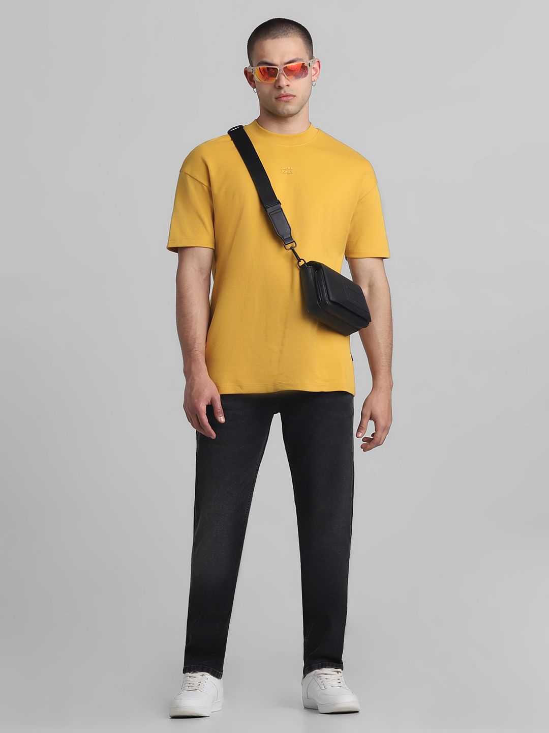 Grey Low Rise Washed Ben Skinny Jeans