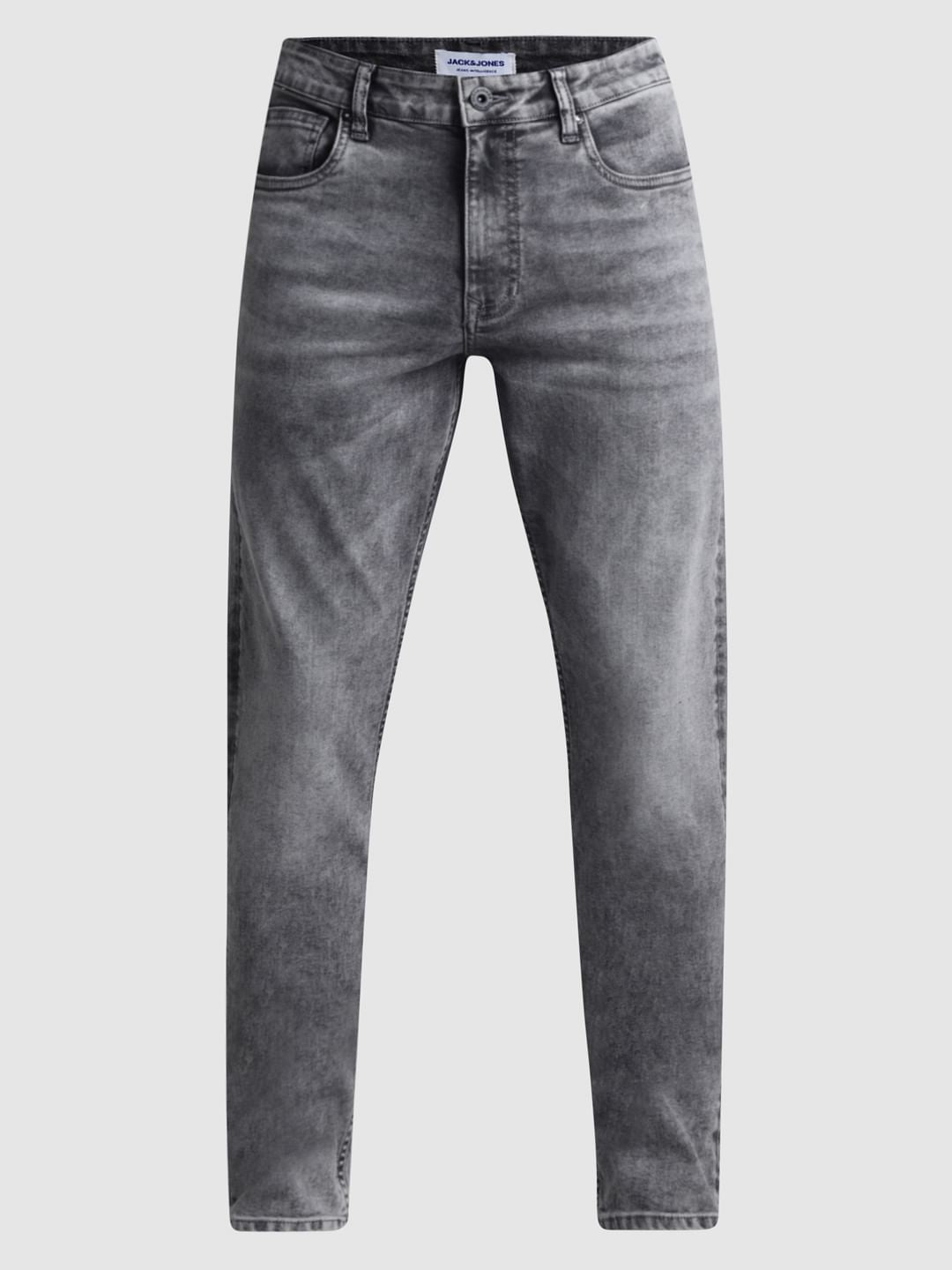 Light Grey Low Rise Glenn Slim Fit Jeans