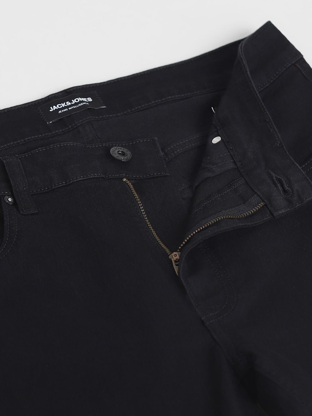 Black Low Rise Tim Anti Fit Jeans