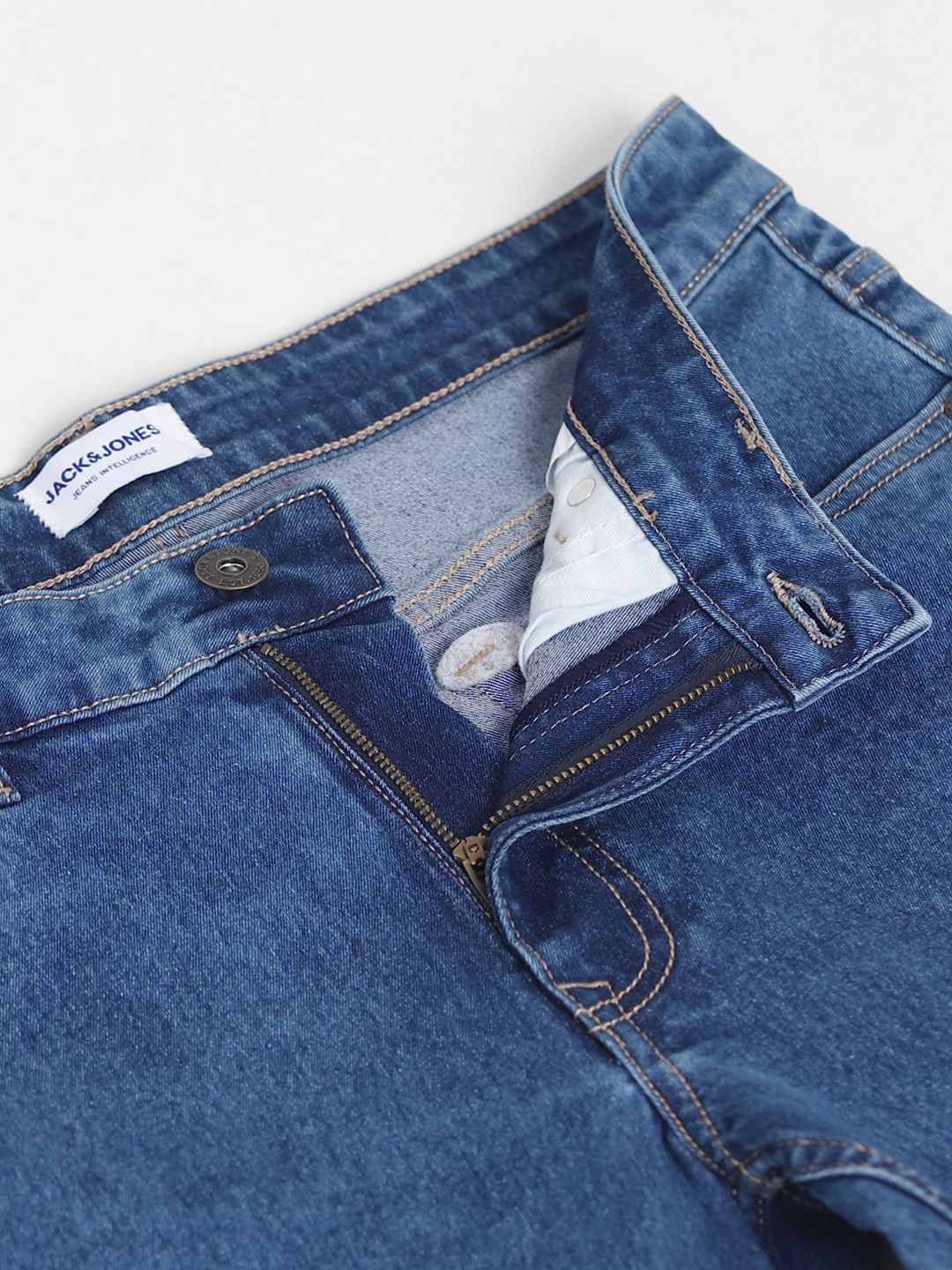 Light Blue Low Rise Glenn Slim Fit Jeans